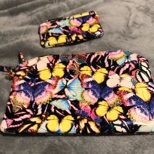 Lodis clutch bag and zipper wallet